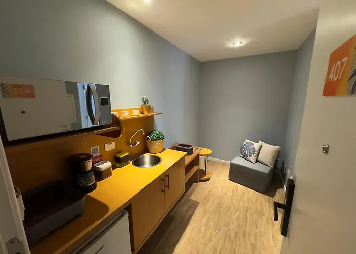 Conforto E Praticidade Apartamento Ate 3 No Batel Curitiba, Brasil